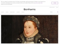 Desktop screenshot for bonhams.com