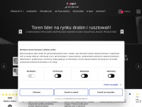 Desktop screenshot for toren.com.pl