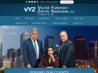 Desktop screenshot for vyzlaw.com