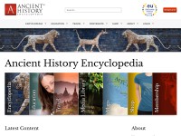 Desktop screenshot for ancient.eu