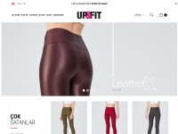 Desktop screenshot for upandfit.com