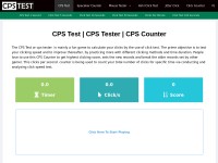 Desktop screenshot for cpstest.us
