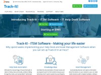 Desktop screenshot for trackit.com