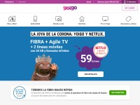 Desktop screenshot for yoigo.com