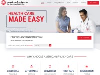 Desktop screenshot for afcurgentcare.com