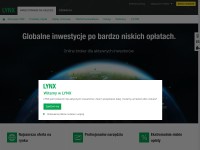 Desktop screenshot for lynxbroker.pl