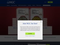 Desktop screenshot for ngccoin.com