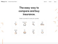 Desktop screenshot for policygenius.com