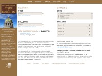 Desktop screenshot for pabulletin.com