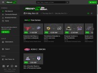 Desktop screenshot for hockeytv.com