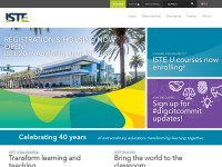 Desktop screenshot for iste.org
