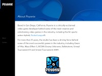 Desktop screenshot for psyonix.com
