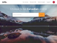Desktop screenshot for cira.ca