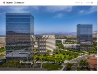 Desktop screenshot for irvinecompany.com