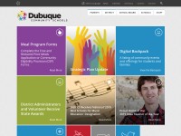 Desktop screenshot for dbqschools.org