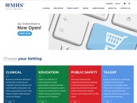 Desktop screenshot for mhs.com