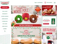 Desktop screenshot for krispykreme.com