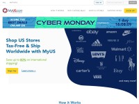 Desktop screenshot for myus.com