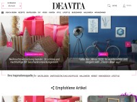 Desktop screenshot for deavita.com