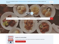 Desktop screenshot for yelp.cl