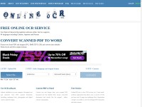 Desktop screenshot for onlineocr.net