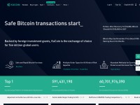 Desktop screenshot for kucoin.com