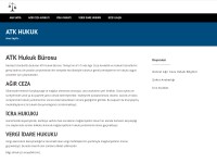 Desktop screenshot for atkavukatlik.com