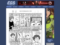 Desktop screenshot for egscomics.com