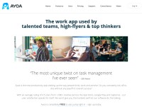 Desktop screenshot for ayoa.com