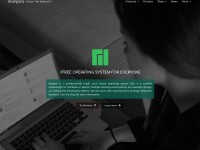 Desktop screenshot for manjaro.org