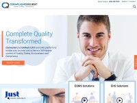 Desktop screenshot for compliancequest.com