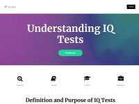 Desktop screenshot for iqtest.site.pro