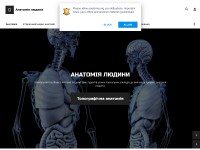 Desktop screenshot for anatomia.org.ua