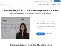 Desktop screenshot for bigcontacts.com