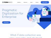 Desktop screenshot for formhero.io