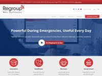 Desktop screenshot for regroup.com