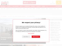 Desktop screenshot for midilibre.fr