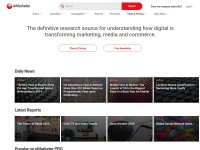 Desktop screenshot for emarketer.com