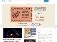 Desktop screenshot for argusleader.com