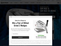 Desktop screenshot for taylormadegolf.com