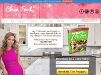 Desktop screenshot for cleanfoodcrush.com
