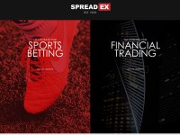 Desktop screenshot for spreadex.com