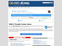 Desktop screenshot for obd-codes.com