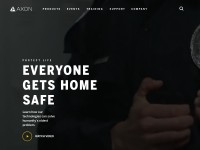 Desktop screenshot for axon.com