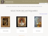 Desktop screenshot for proantic.com