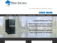 Desktop screenshot for meanservers.net