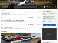 Desktop screenshot for ridgelineownersclub.com