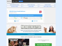 Desktop screenshot for memecreator.org
