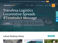 Desktop screenshot for railway-news.com