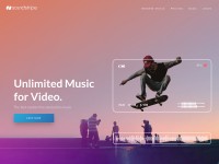 Desktop screenshot for soundstripe.com